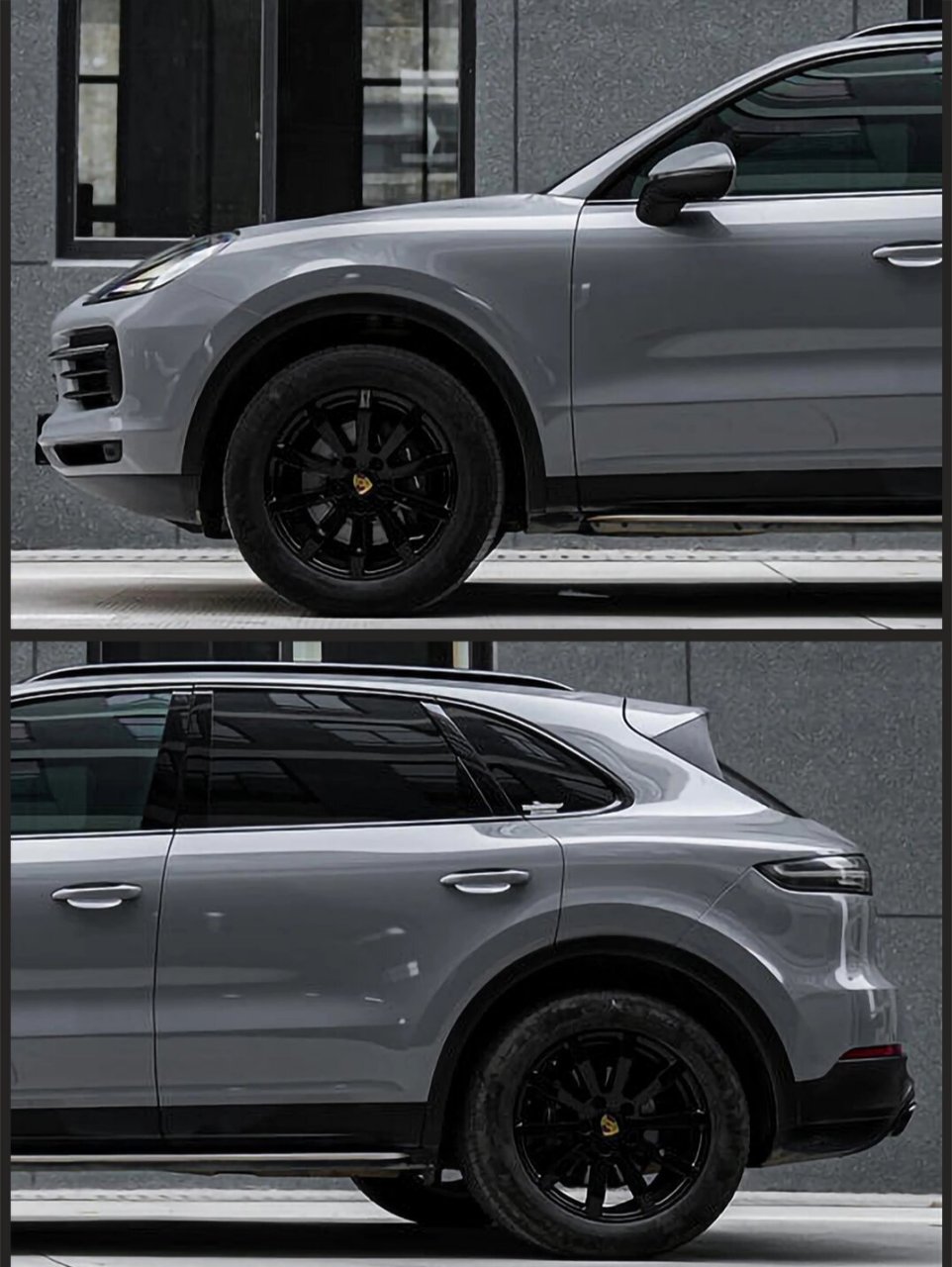 保时捷改色纳多灰,灰色系的颜值代表  酷帅到爆炸的灰色系,简直是颜值