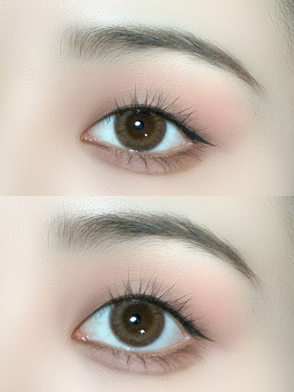 单眼皮无辜卧蚕画法 杨超越幼态纯欲眼妆 这次纯白花嫁造型少女初恋感