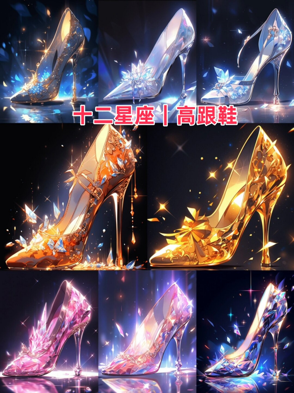 十二星座|高跟鞋  我愿意在工作时穿着高跟鞋,展现自信与能力;休闲时