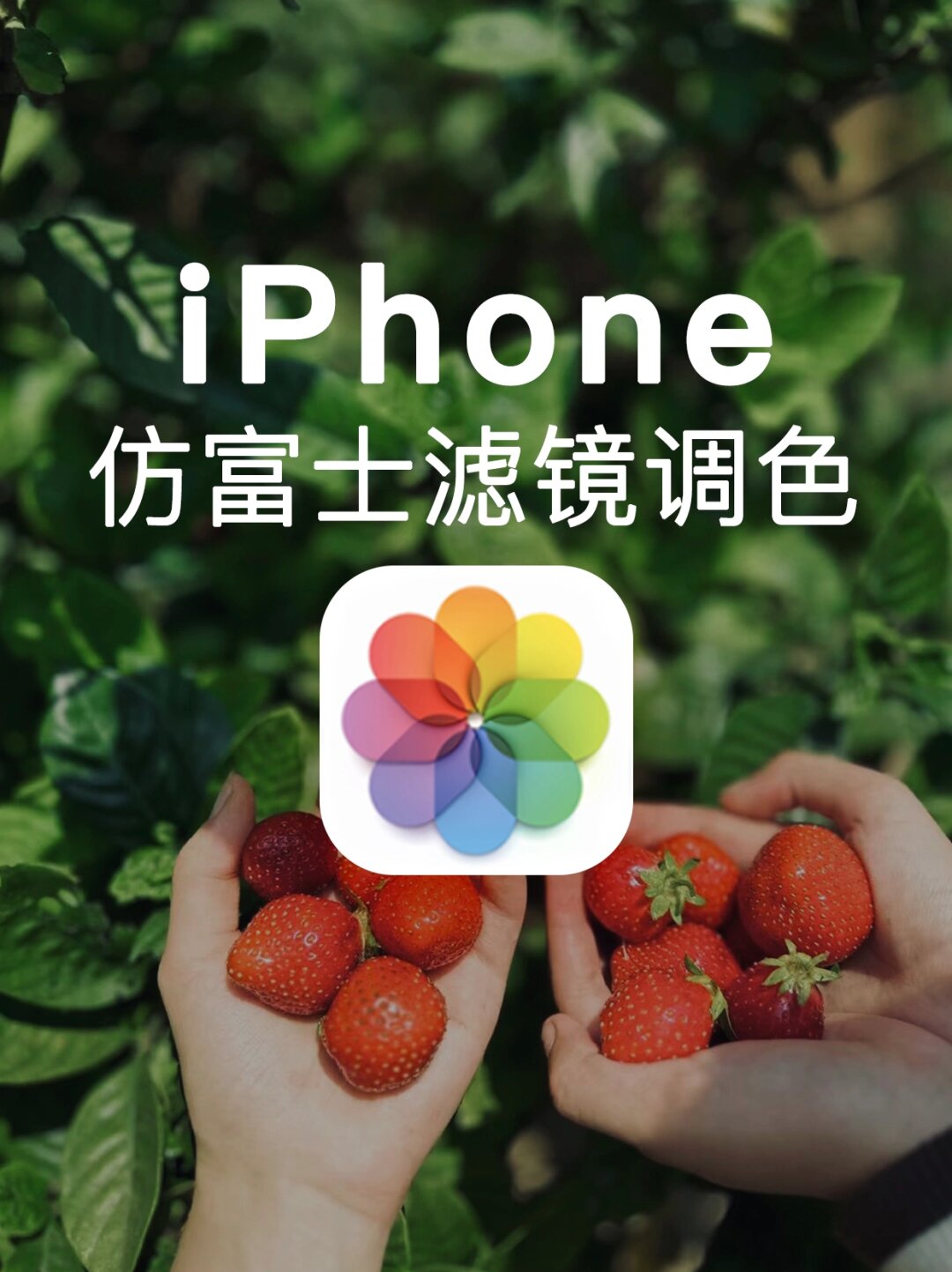 iphone仿富士滤镜调色