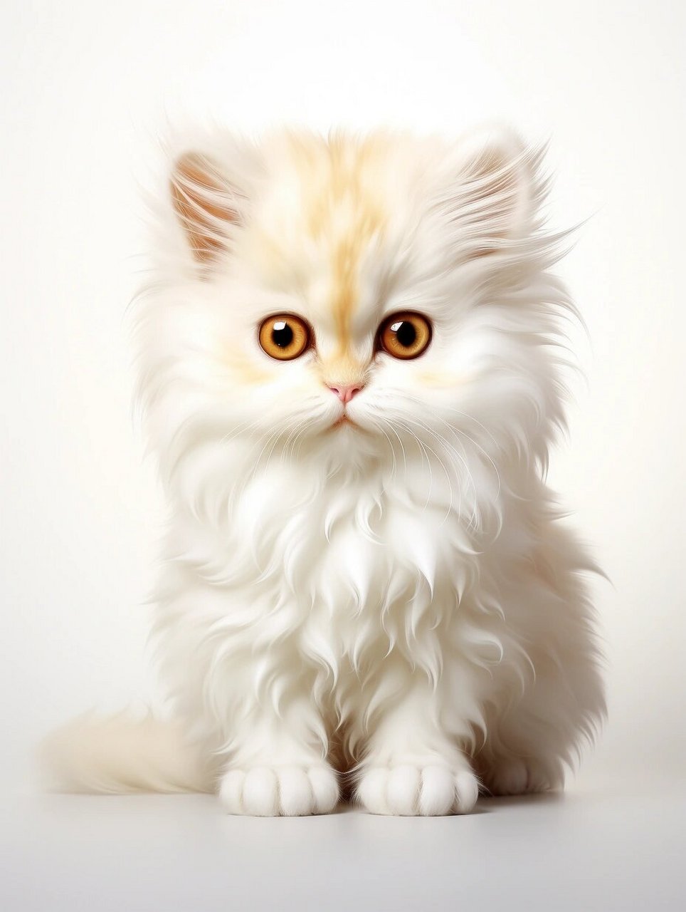 可爱的猫咪素材  猫咪的萌态:猫咪圆溜溜的眼睛,柔软的毛发和娇小的