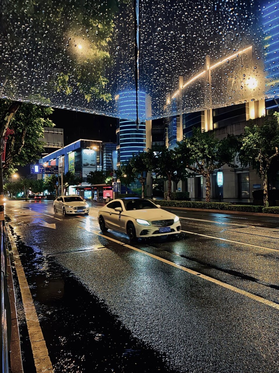《原创》  夜景车流