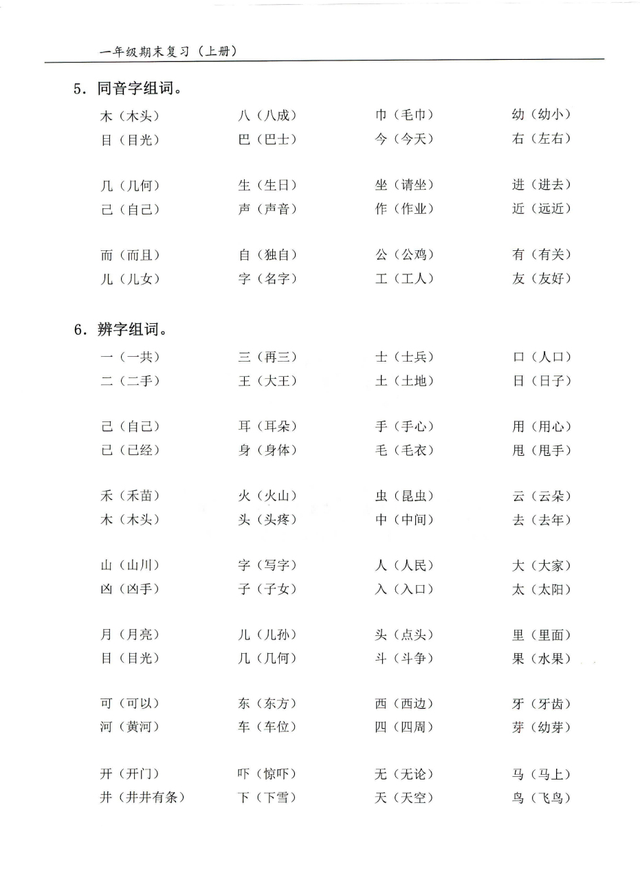 右组词词语图片