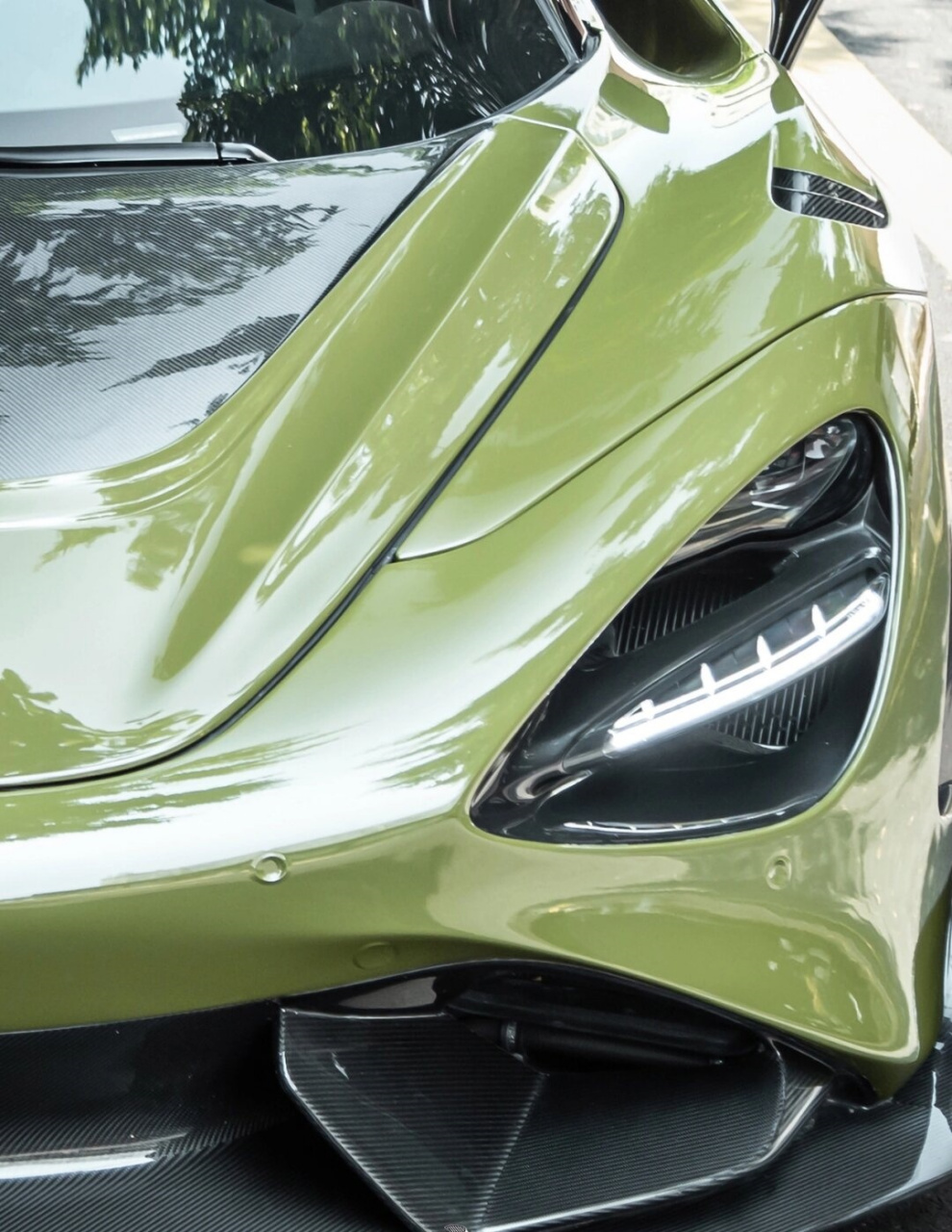 橄榄绿720s spider 抵挡不住的帅气