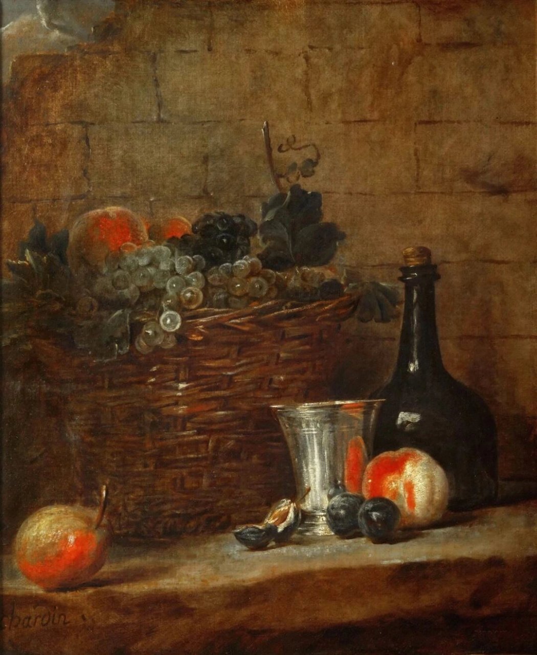 18世纪西洋静物画的巨匠—夏尔丹  夏尔丹,这位法国艺术家(生于1699年