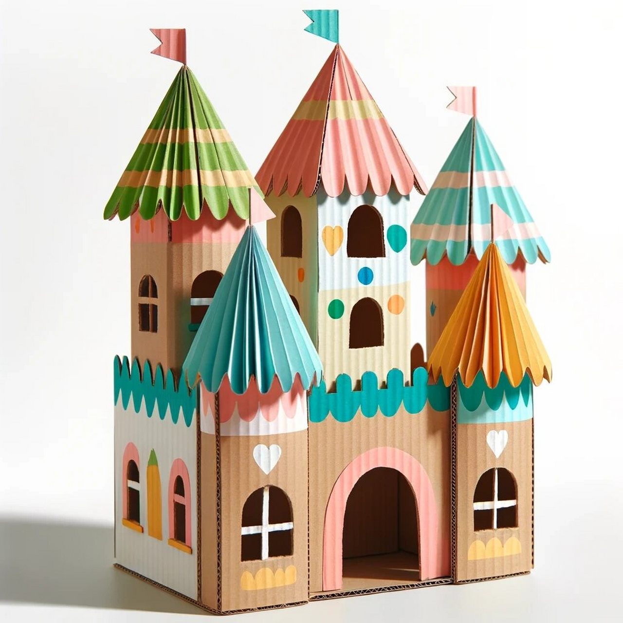 纸之王国-瓦楞纸城堡  在纸之王国的深处,我邂逅了瓦楞纸城堡.