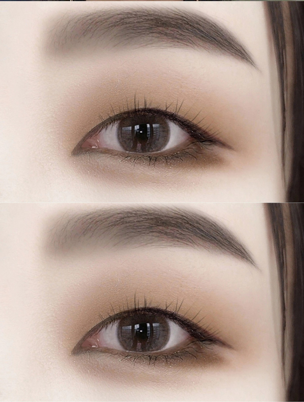 金高银眼妆仿妆教程 单眼皮消肿四边形眼妆 欧尼的消肿眼妆来啦 全