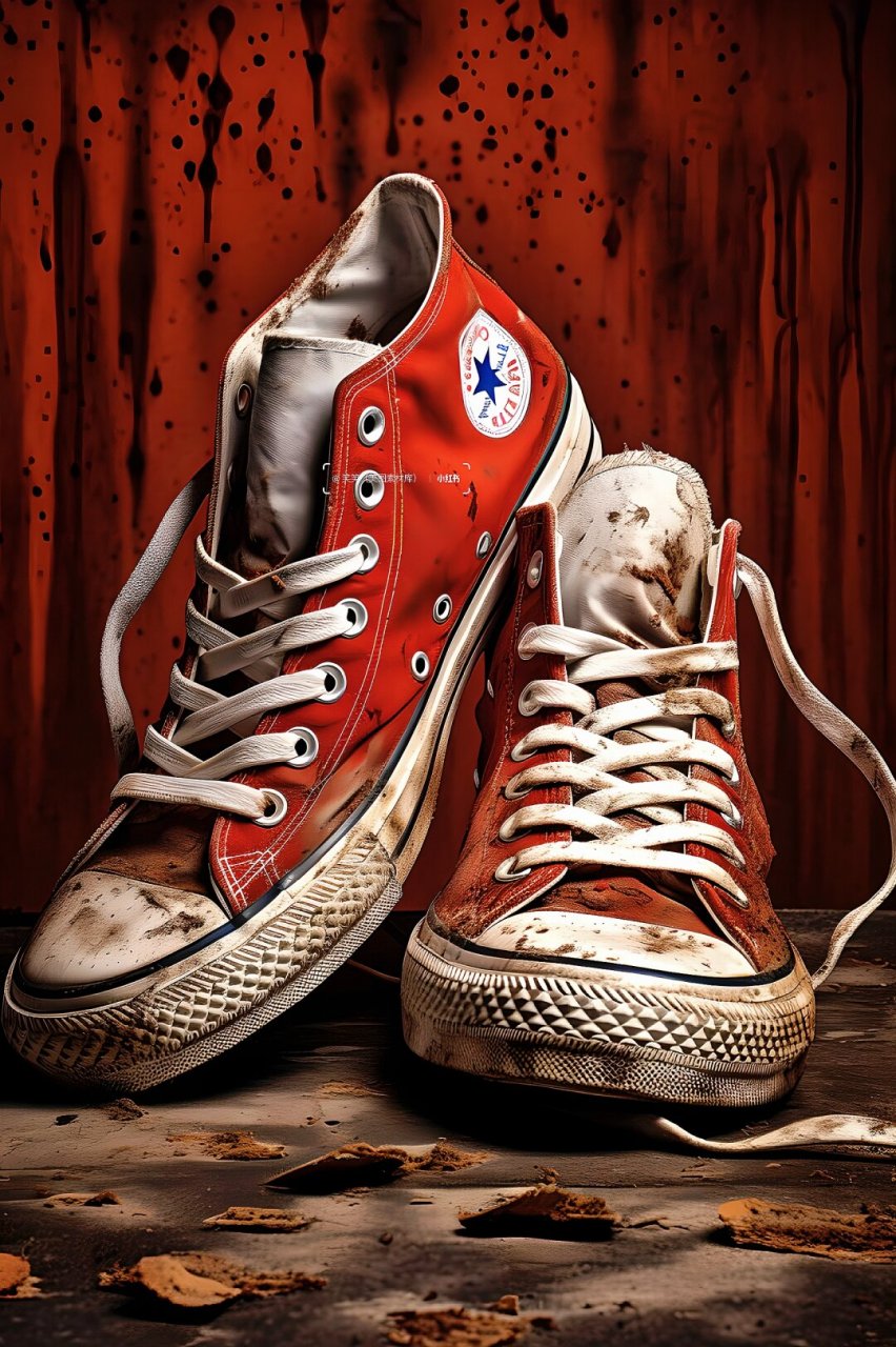 一双破旧的红色帆布鞋  这双红色帆布鞋,早已失去了昔日的光彩,却拥有
