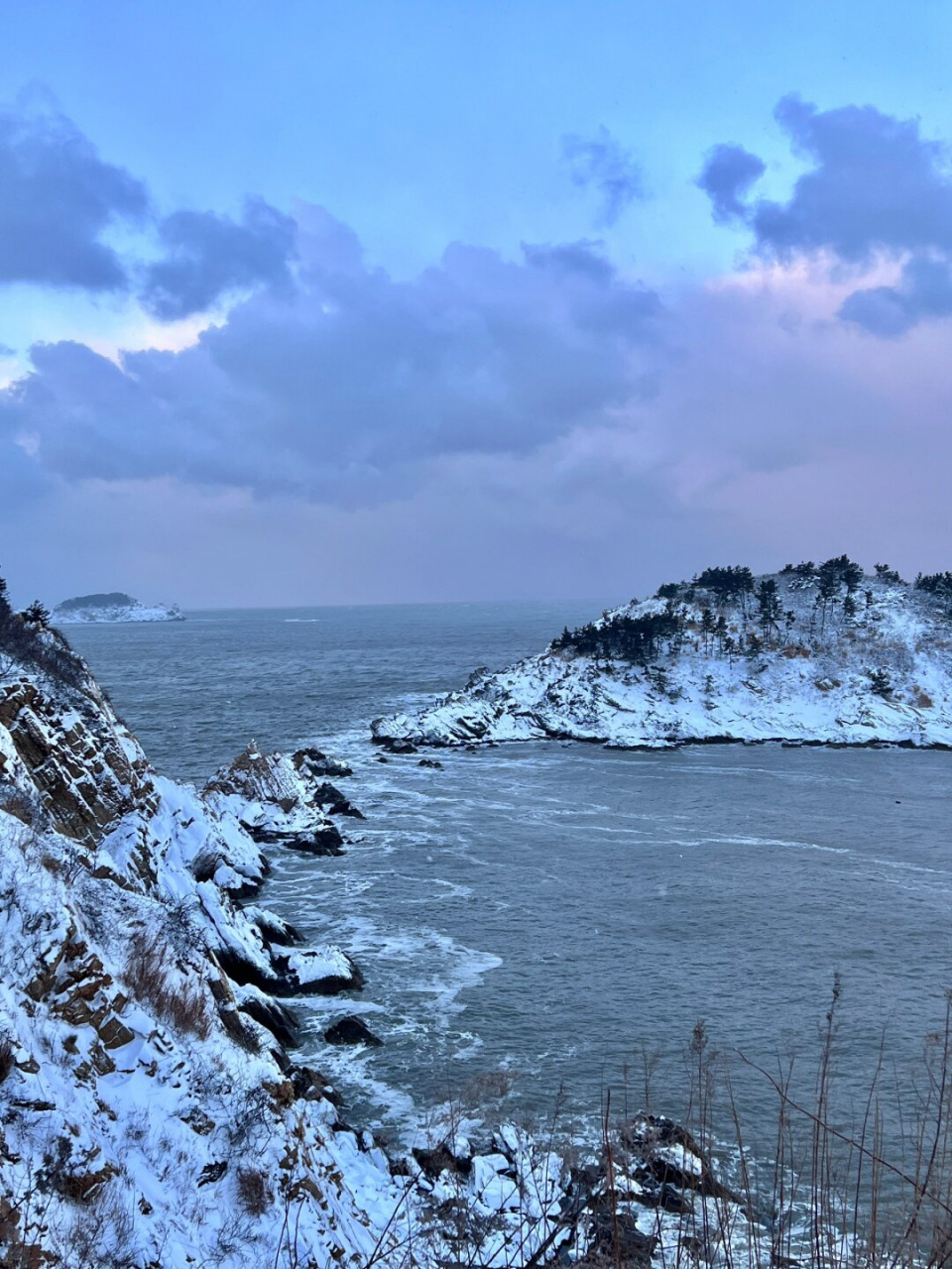 威海大雪图片