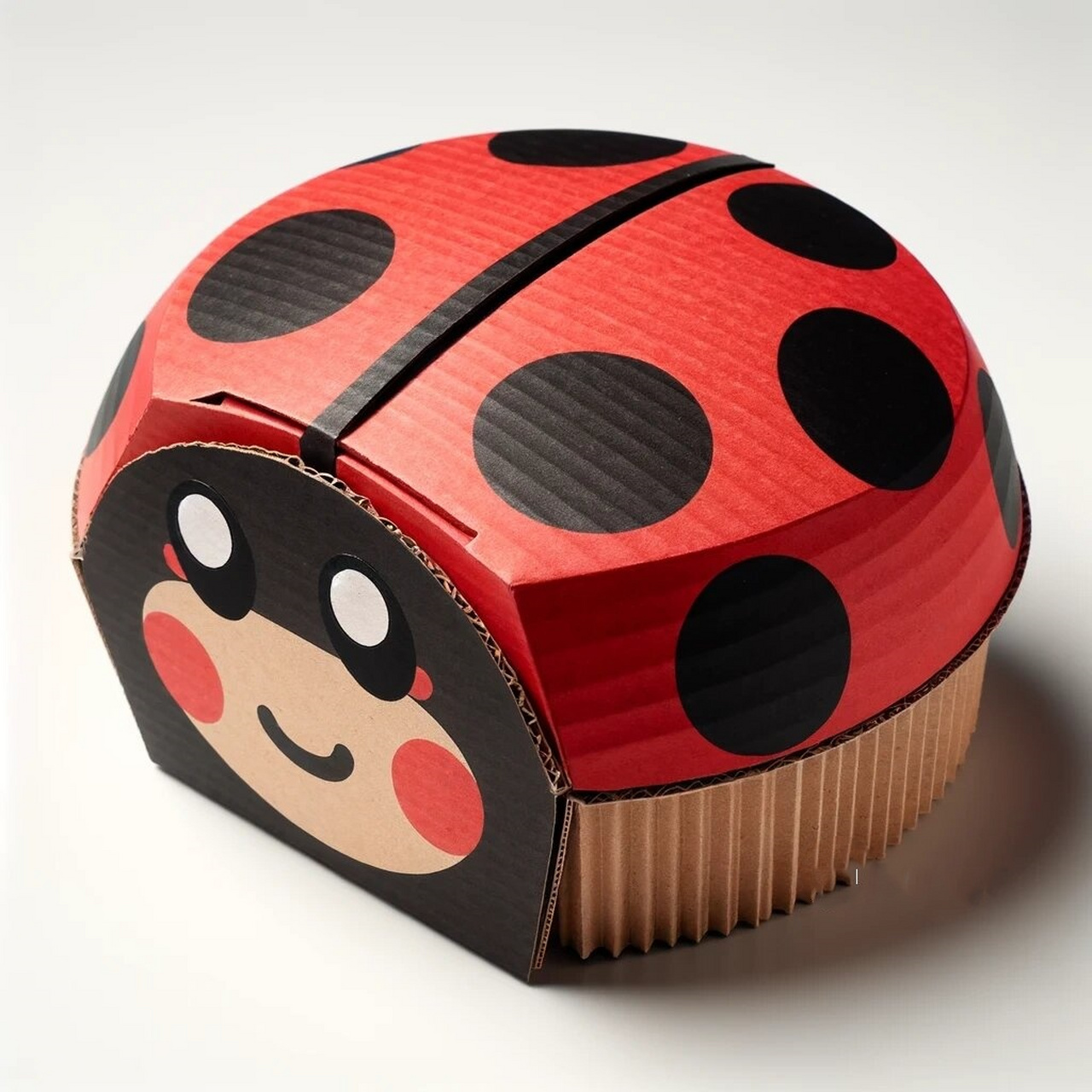 瓦楞纸野生动物  用纸盒弄成优雅的天鹅,庞大的大象,高挑的长颈鹿