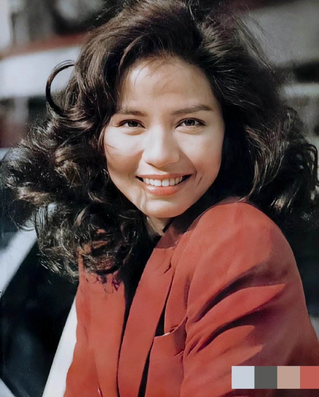 钟楚红就是性感港风代表 在那个时代,香港明星还没有如今这么普遍的