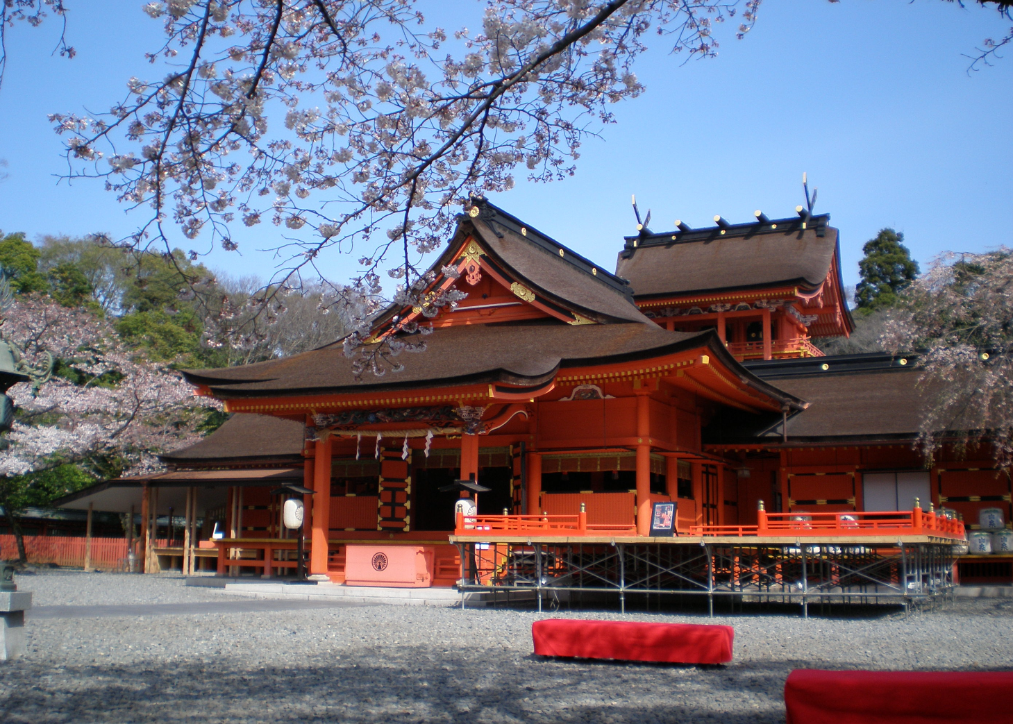 富士山浅间神社图片