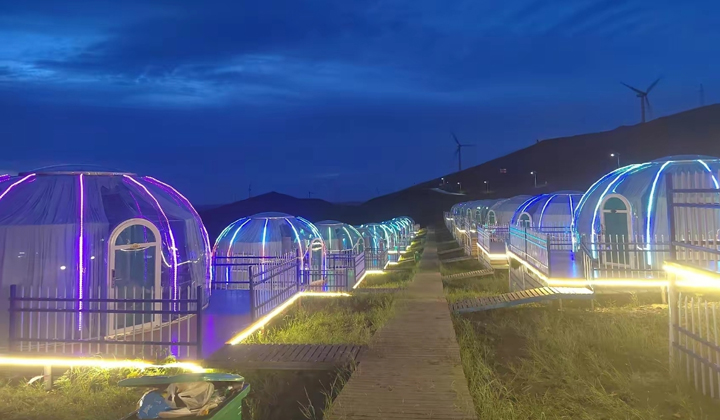 星空帐篷:户外餐饮的新体验,让你在享受美食的同时欣赏美景