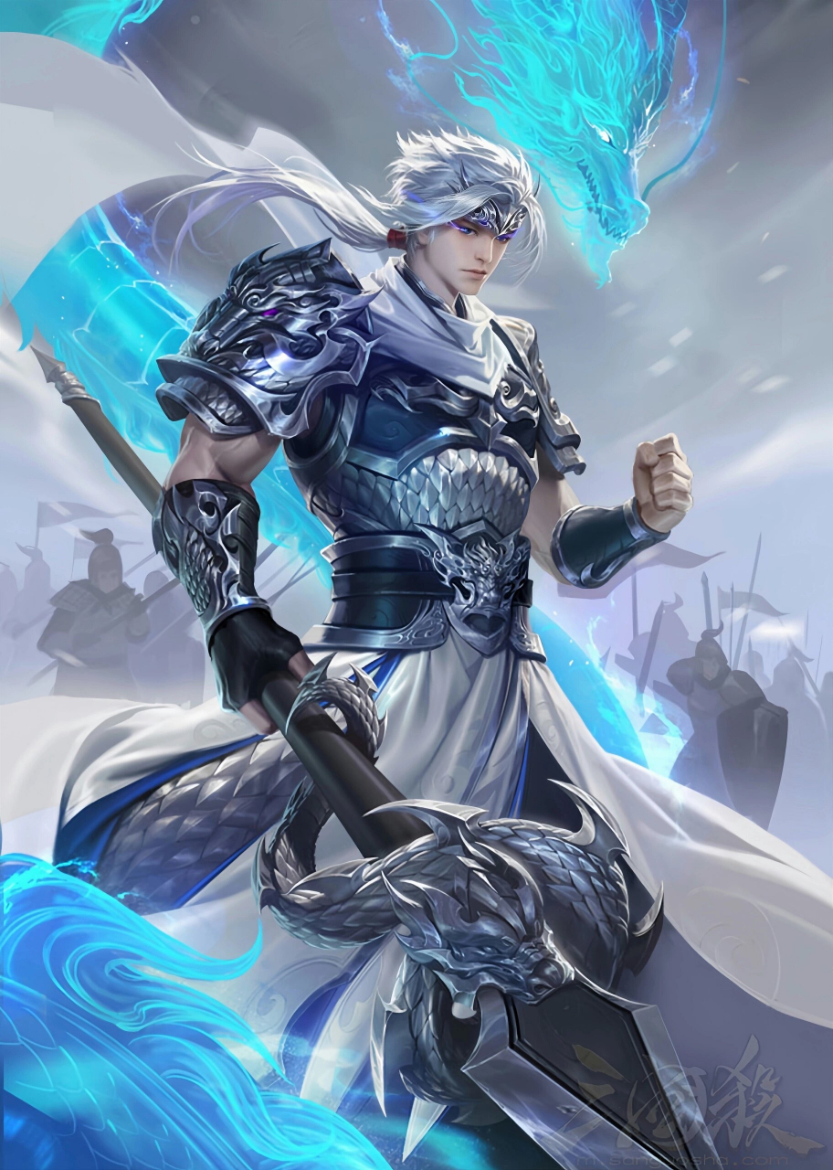 赵云绝望中仍存有一线生机!#变身动漫角色# #插画