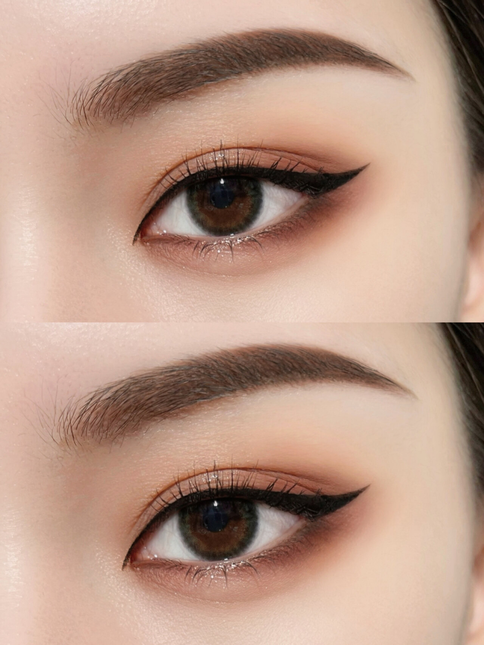 倪妮仿妆,方圆脸的日常消肿气质眼妆  倪妮这个造型真的惊艳到我了!