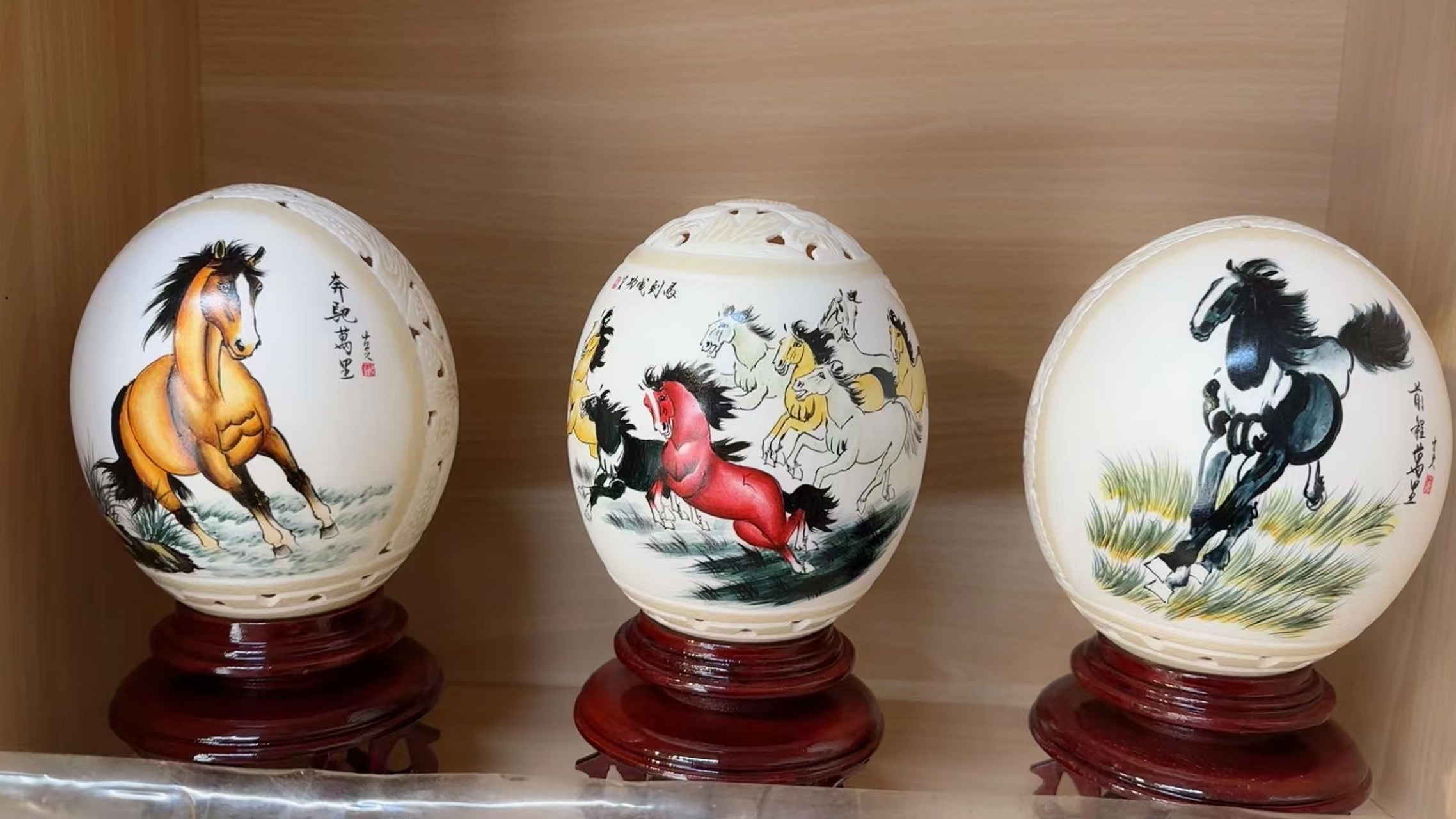 鸵鸟蛋工艺品,雕花雕刻,鸵鸟蛋!