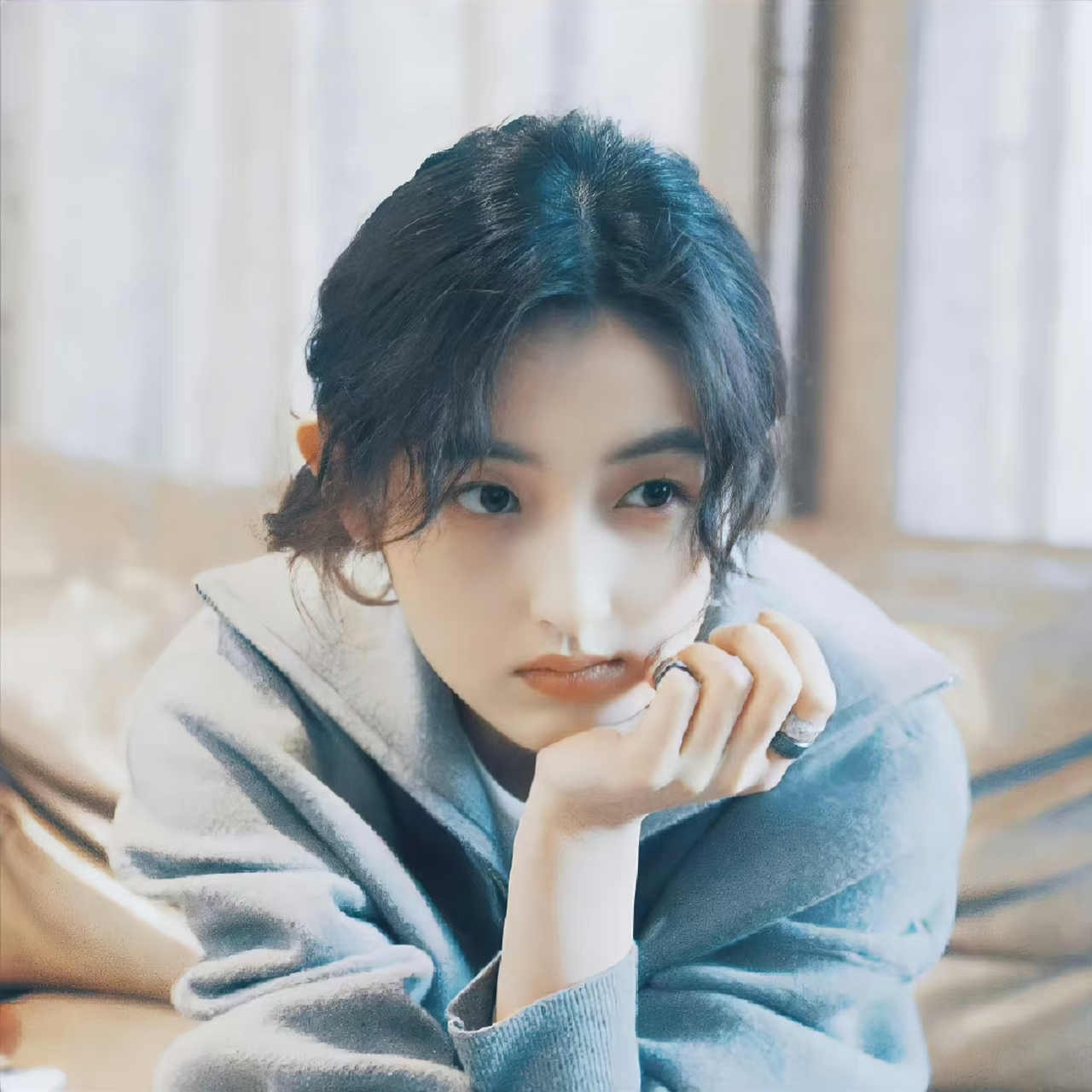 张子枫头像 这笑容太治愈了 #头像# #明星头像# #女生