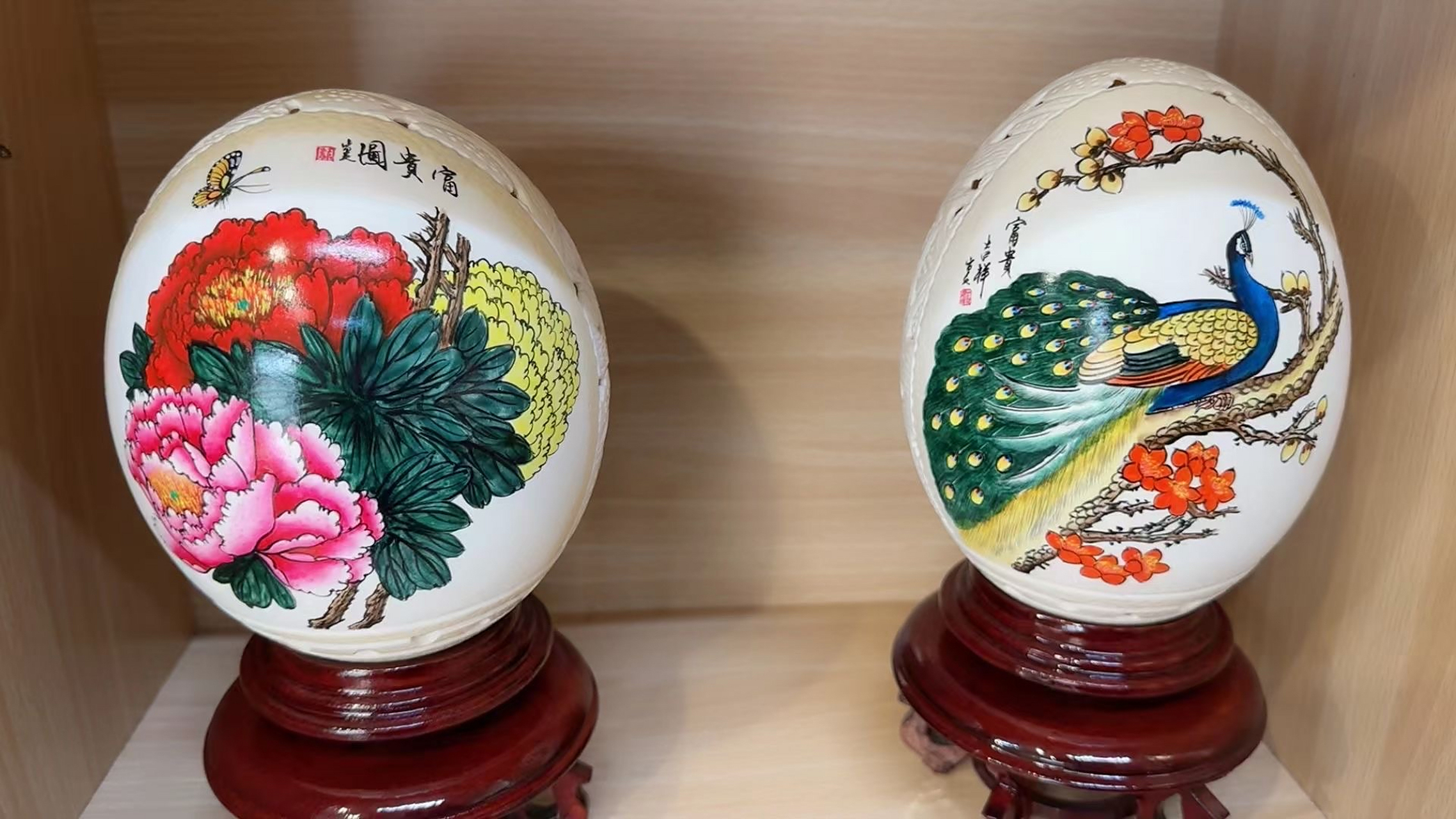 鸵鸟蛋工艺品,雕花雕刻,鸵鸟蛋!