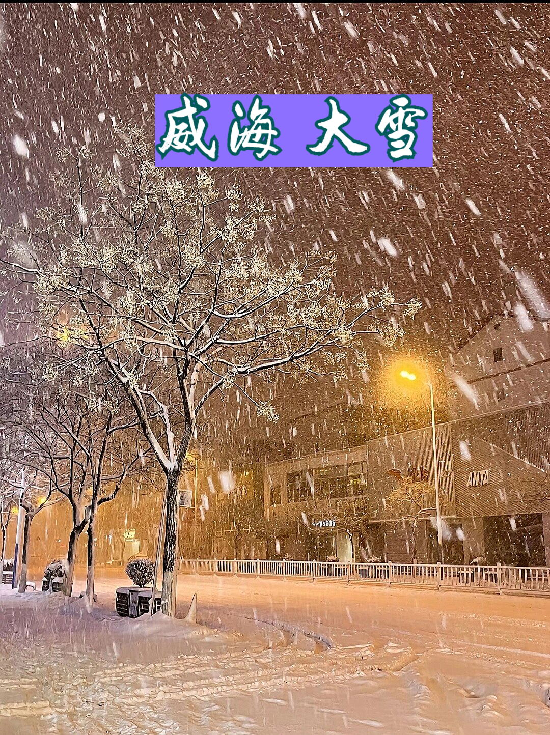 2020威海大雪图片