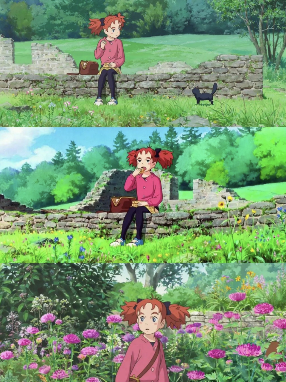 《玛丽与魔女之花》就是这样一部作品,它以精美的画风和音乐,带我领略