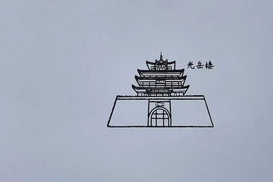 她们结合盲盒文化,手绘出9幅聊城地标建筑图案并制成印章盲盒,该设计
