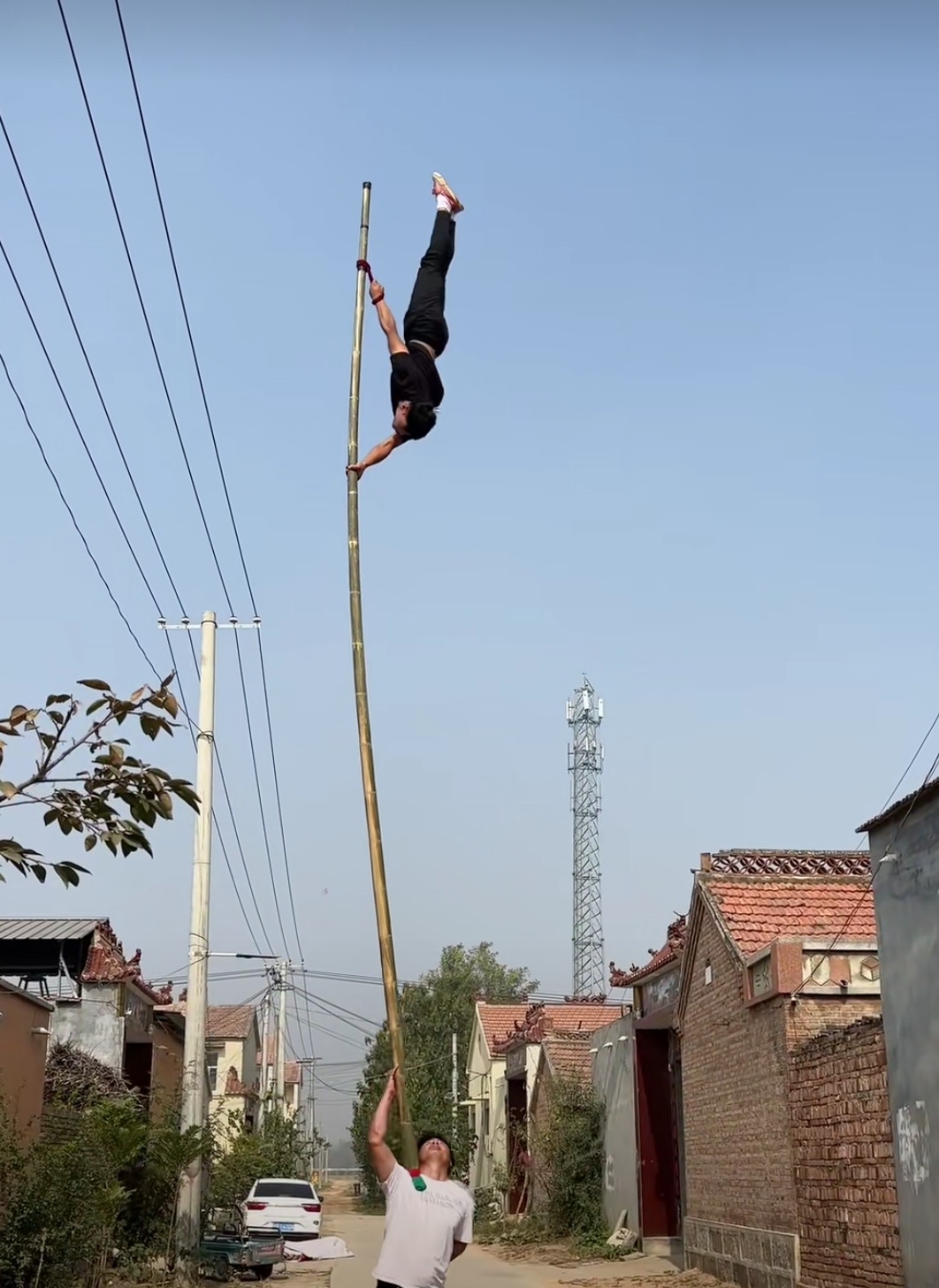 这动作把我看呆了!