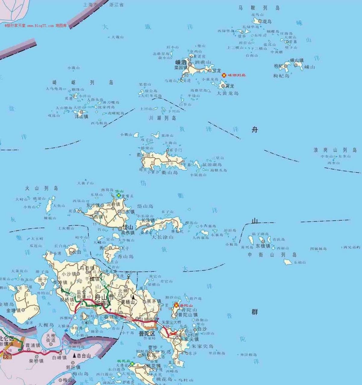 舟山群岛位于浙江省东北部.