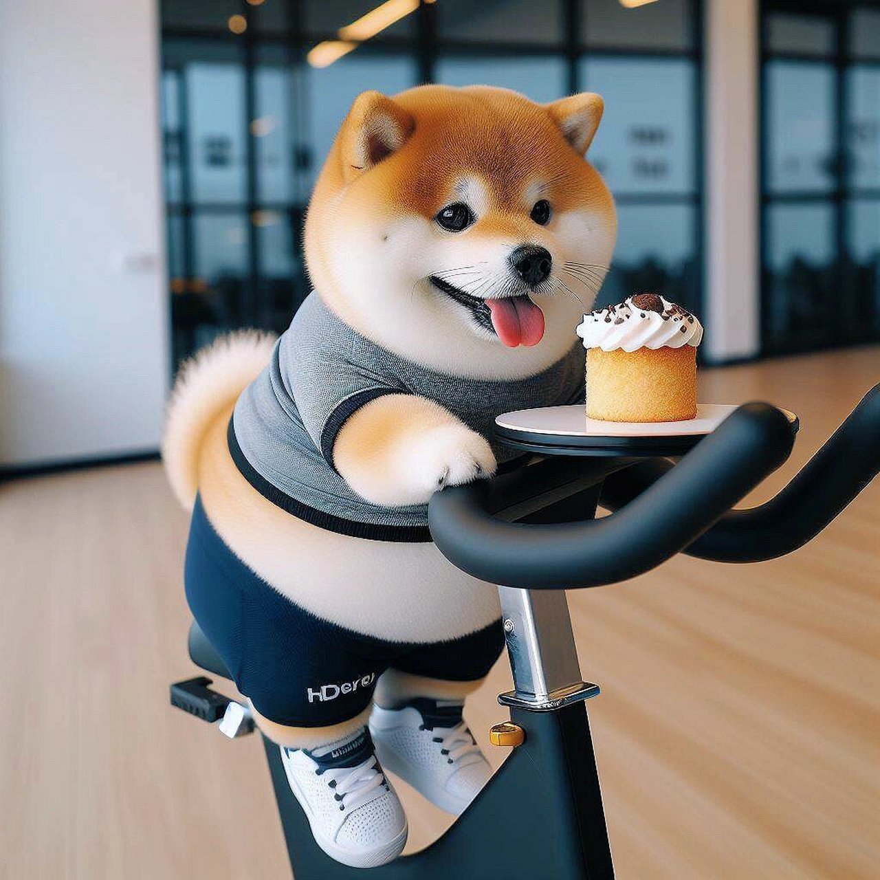 美食才是小肥柴减肥的动力!  朋友们,今天壮壮丫也努力减肥啦!