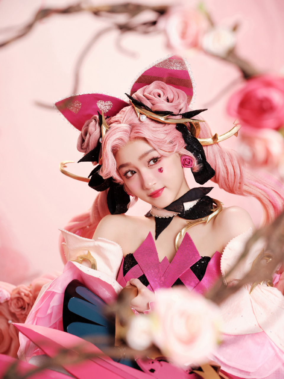 关晓彤cos孙尚香!