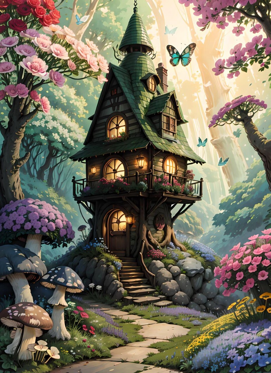 来森林蘑菇屋小住吧 准备您的行装,让我们一起前往森林中的蘑菇小屋