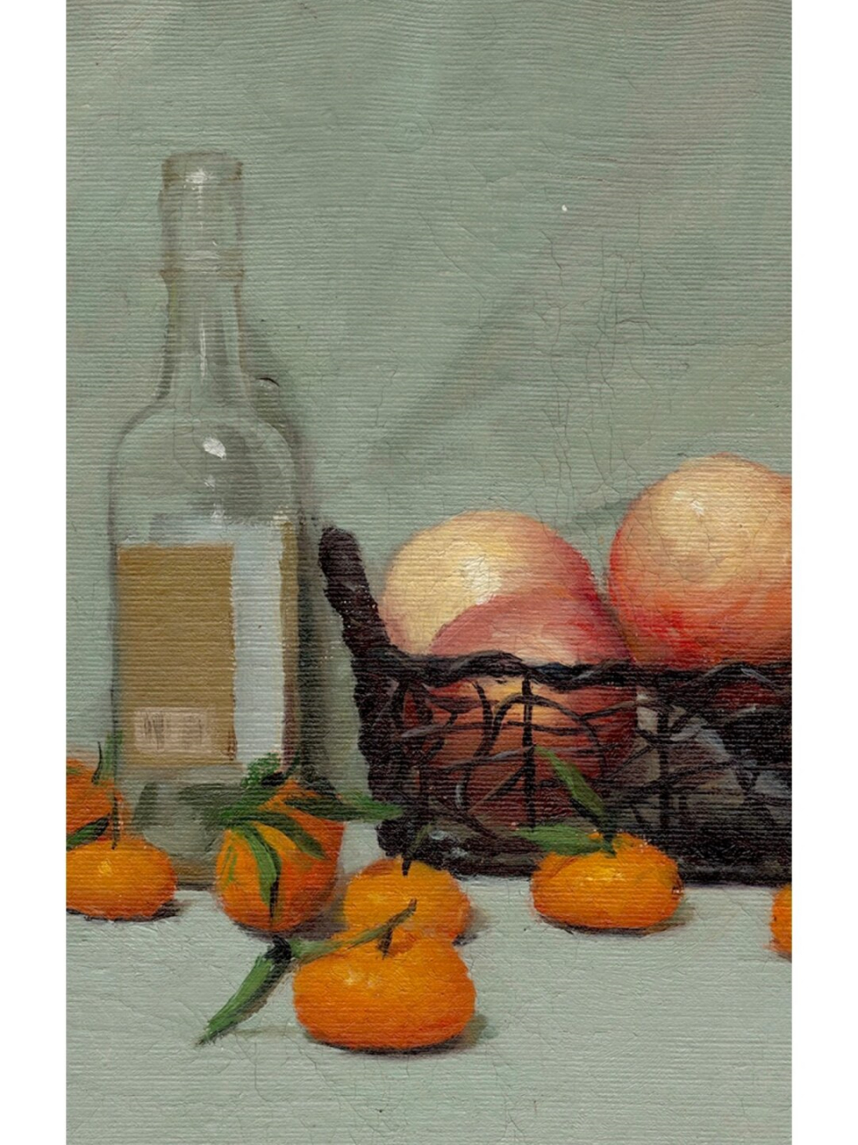 第一次用油画颜料画静物  "制作一个美丽的画框需要准备齐全的工具和