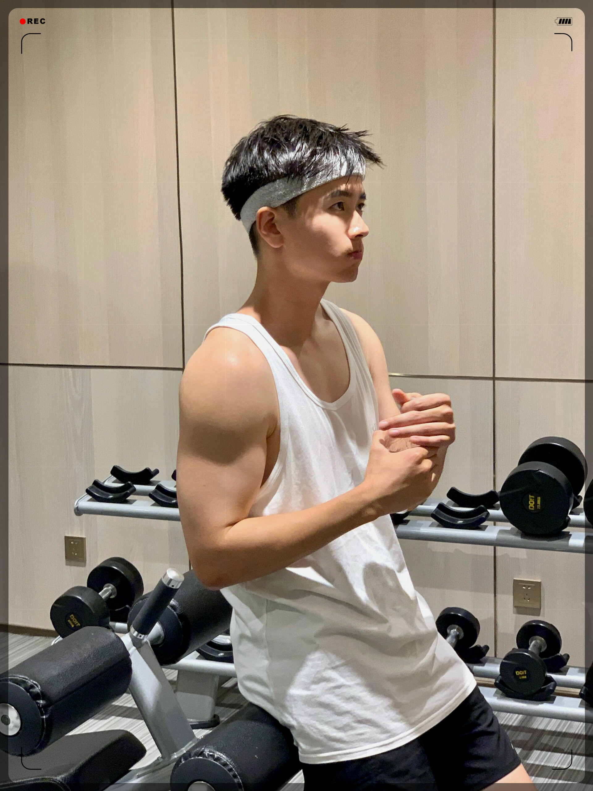 在欢迎夏天的脚步中,全身充满干劲.