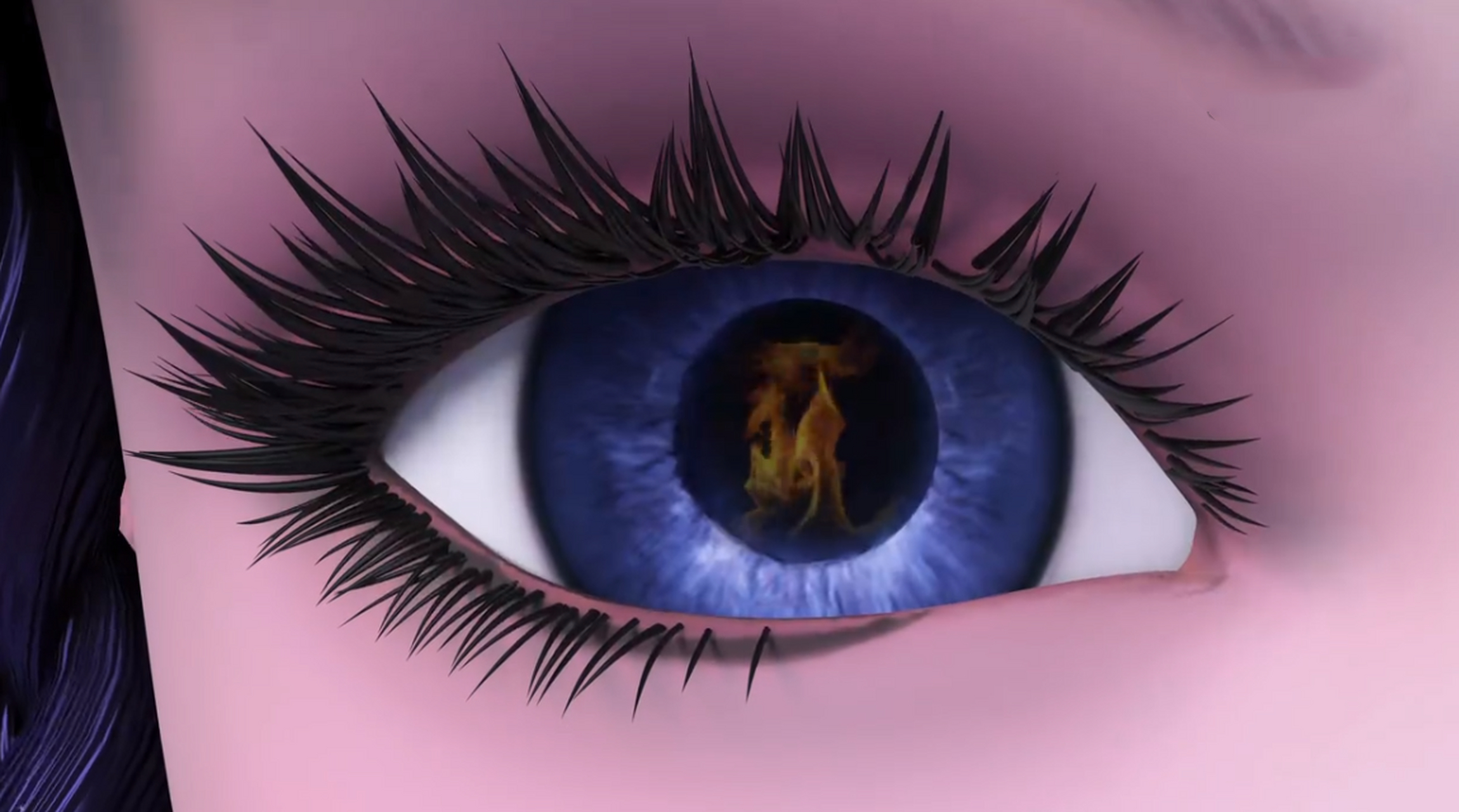 叶罗丽#齐娜的眼中有神秘之门,梦公主的眼睛是宝石,情公主的眼睛是