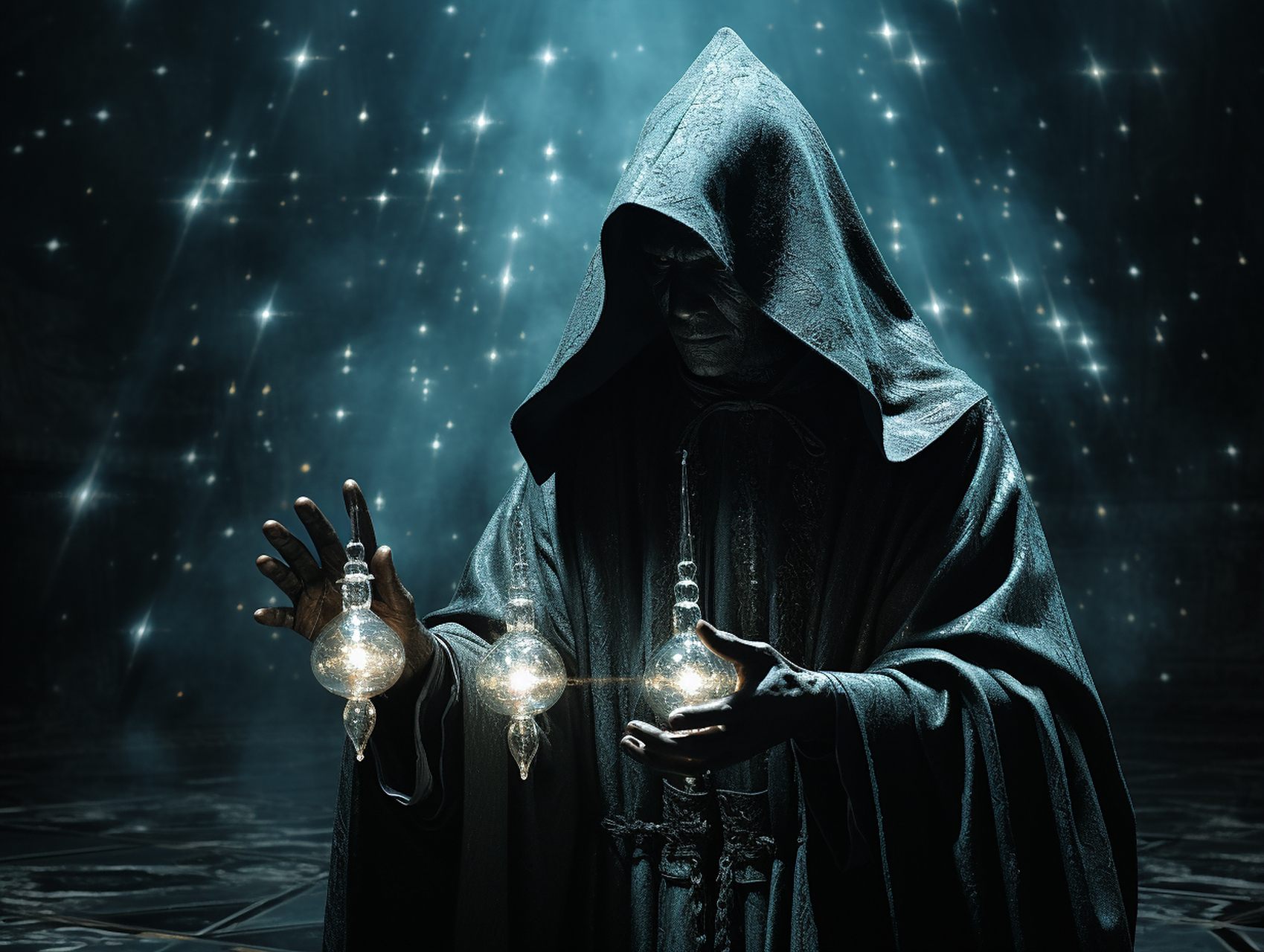 一个拥有至上魔法的魔法师#ai绘画# #魔法