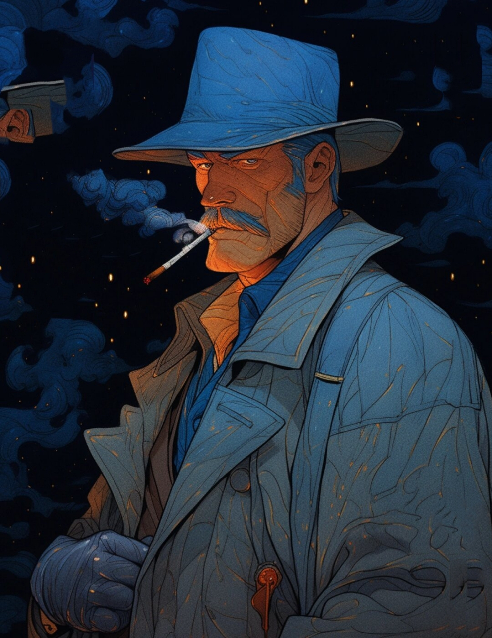 莫比斯风格  莫比斯风格是一种独特的艺术形式,其特点包括:  强烈的