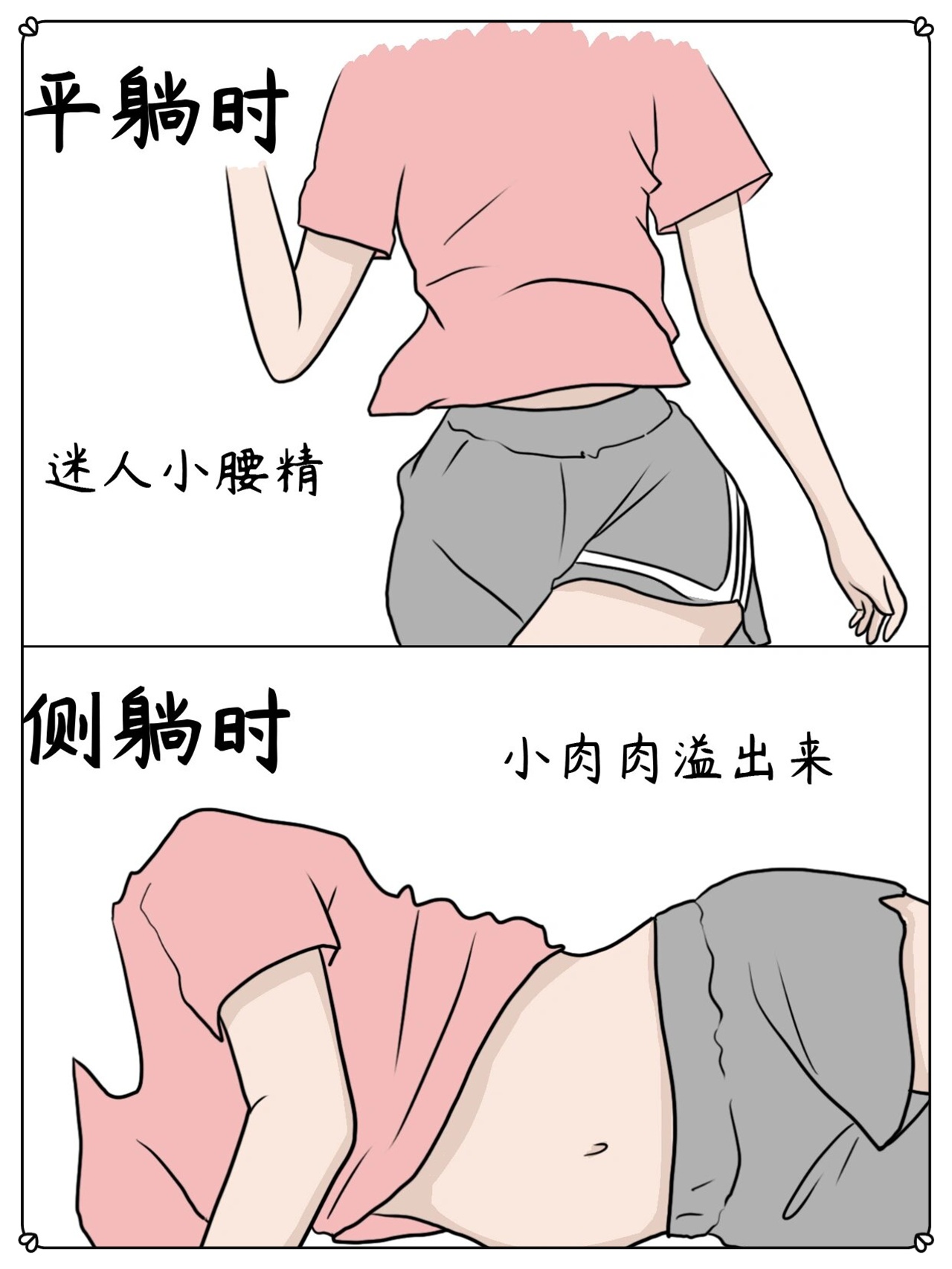 可能有些朋友会说,谁没有个"游泳圈"呢?