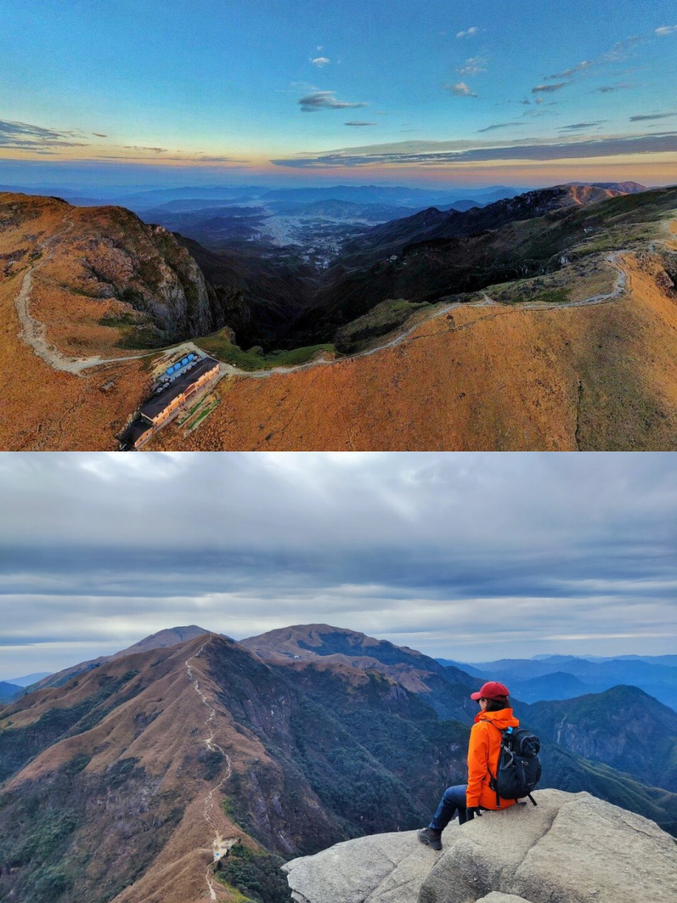 徒步|金色武功山  就像一千个人眼中有一千种武功山的美,我却被那金色