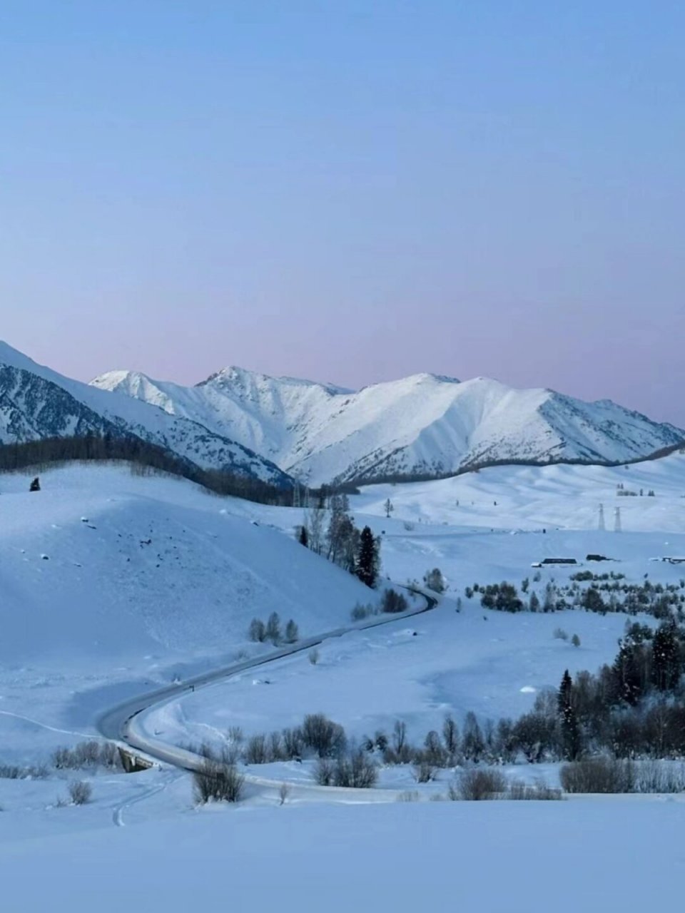 乌鲁木齐雪景高清图片图片