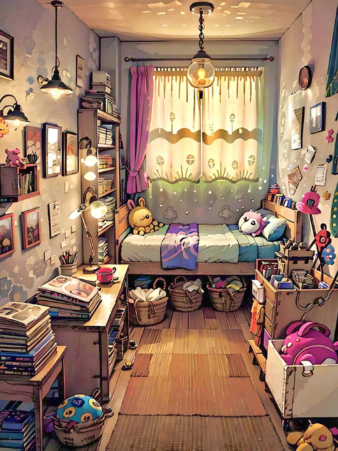 色彩丰富的童趣小屋真的好好宅