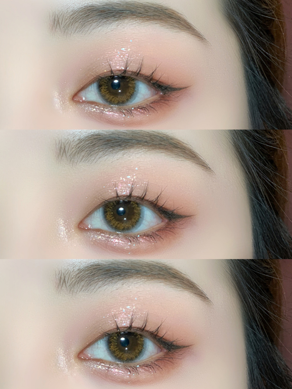 张元英氛围感女团眼妆画法 小元的这个妆容真的是女团的模版啊～ 粉色