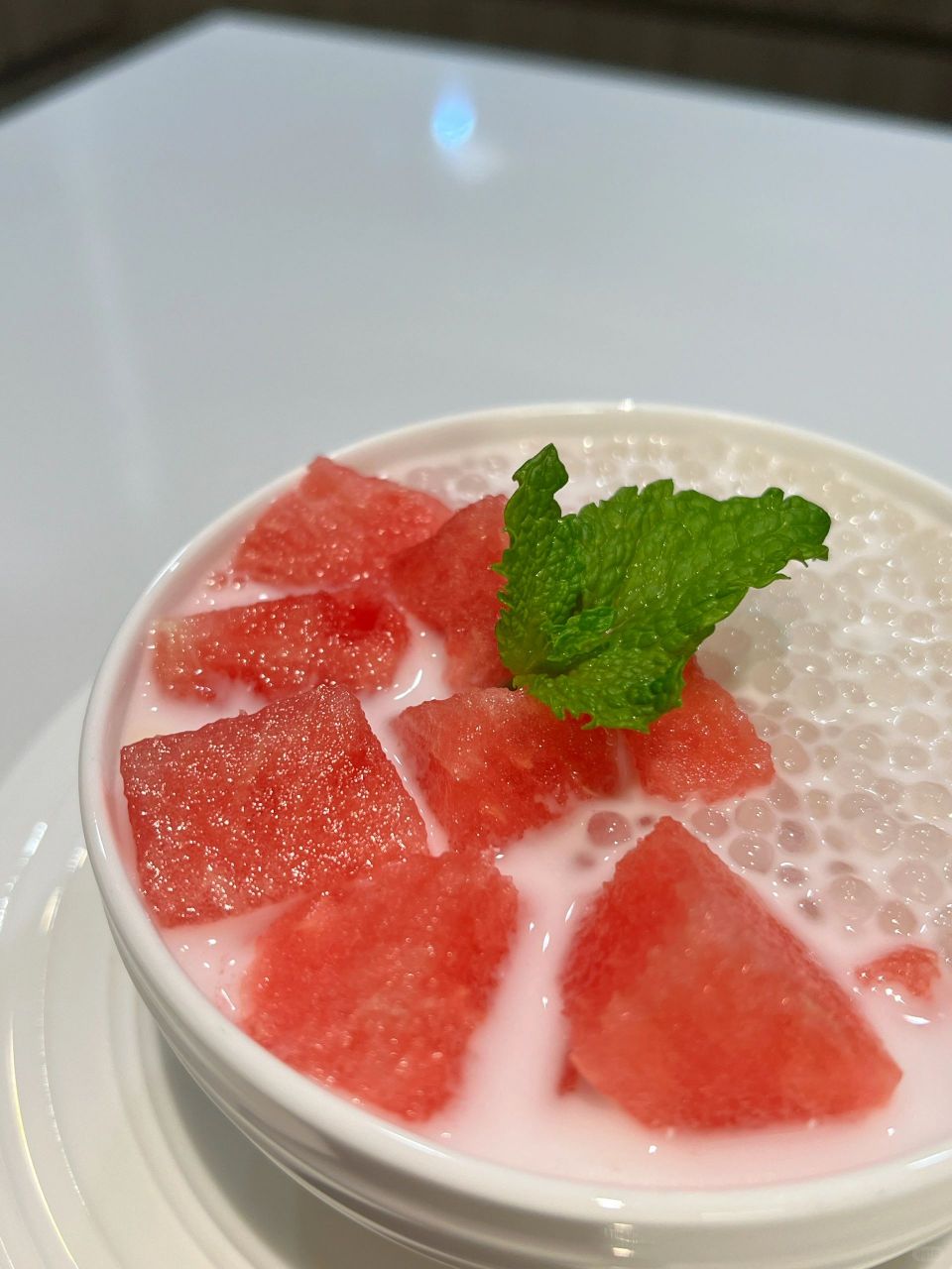 教你做清凉甜品西瓜椰椰西米露 食材西瓜适量西米三分之一 碗椰浆适量