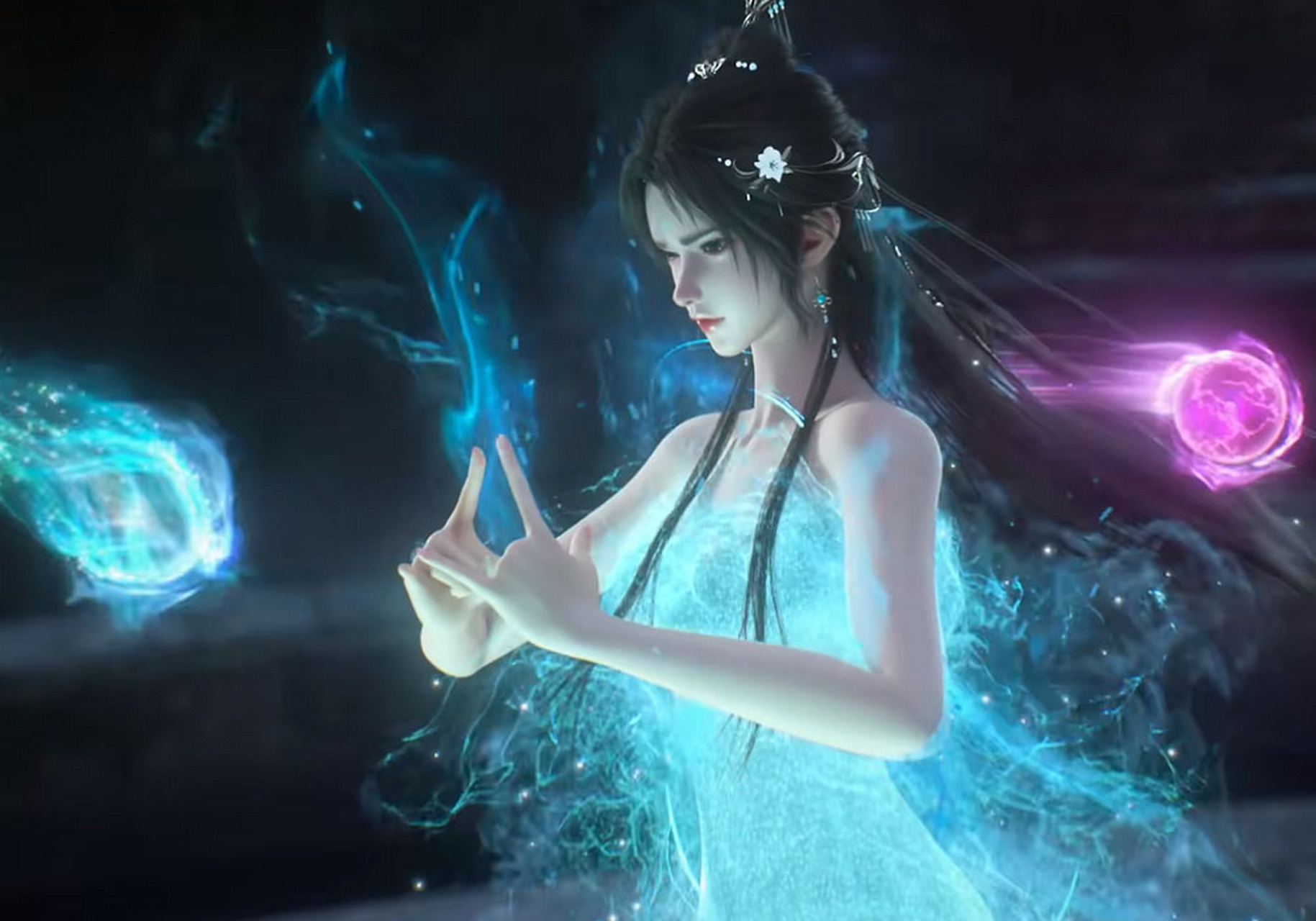 《完美世界》144集预告,清漪全身被青色火焰打码,解锁雷帝战衣造型,和