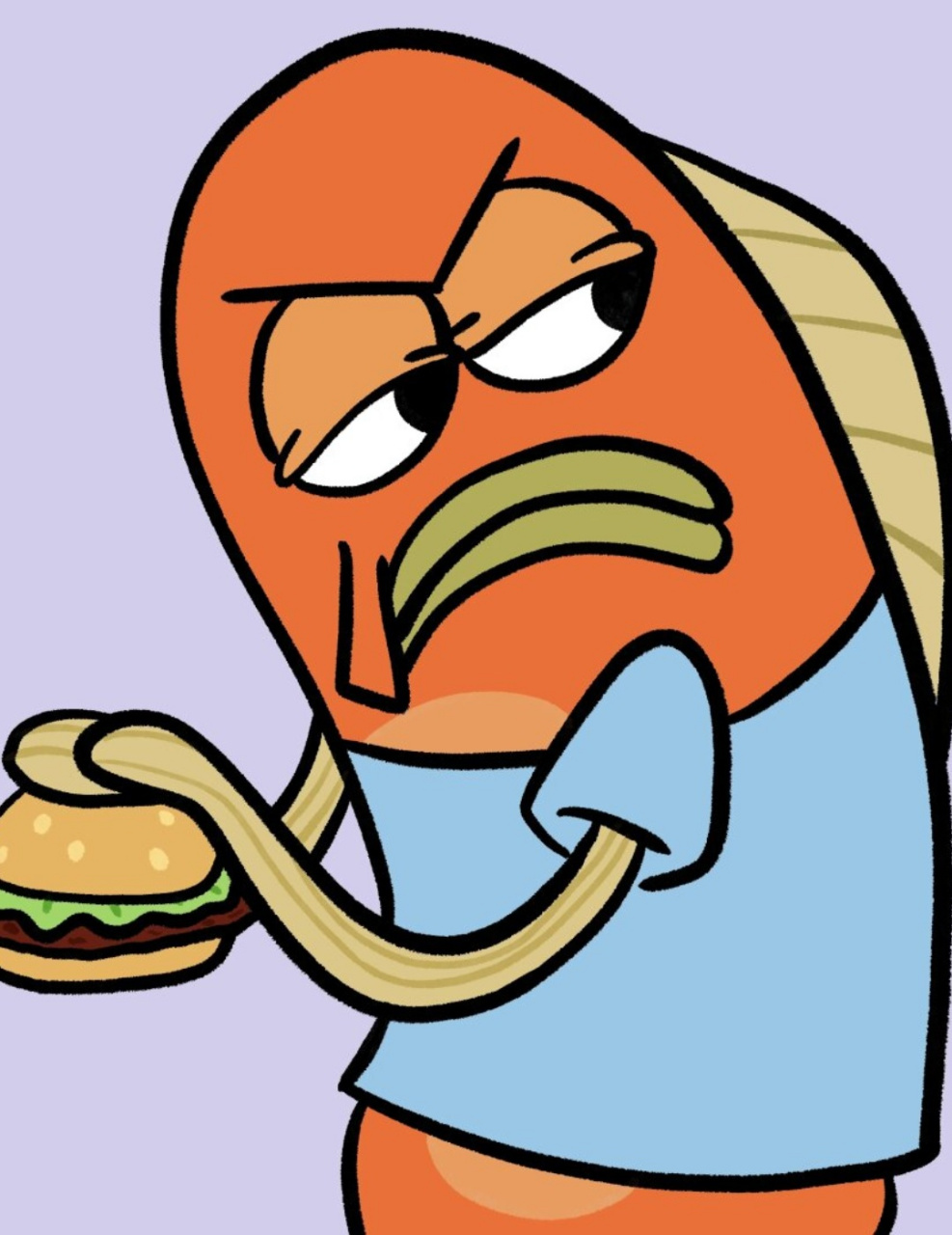 路人鱼系列|谁看了都得心情好  海绵宝宝里的路人鱼虽然只是配角,但