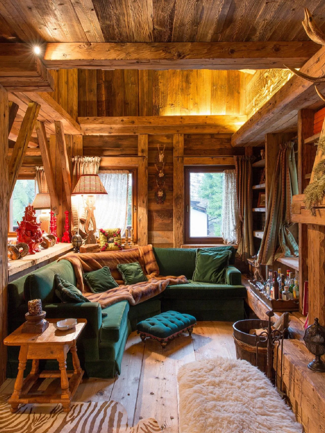 木屋分享:童话里的森林小木屋