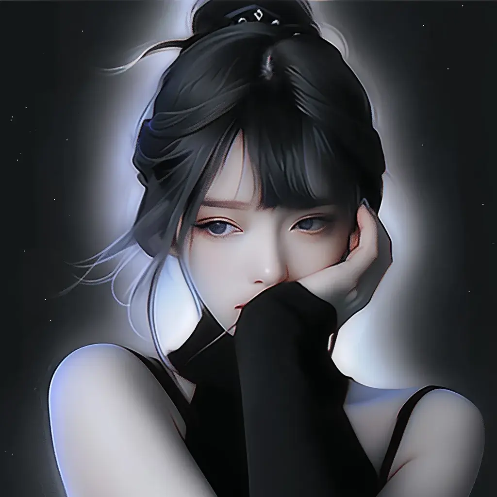 头像分享,流年似水,看不透的是红尘中镜花水月