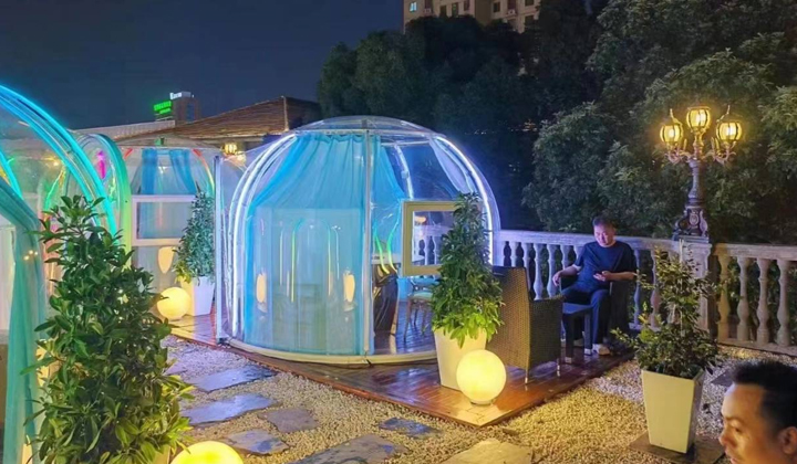 星空透明屋:户外餐饮的新趋势还是营销噱头?