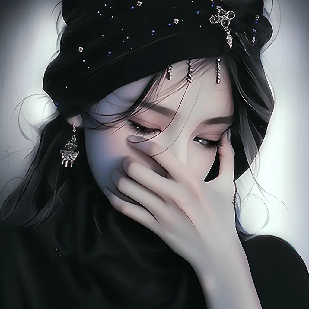 头像分享,流年似水,看不透的是红尘中镜花水月