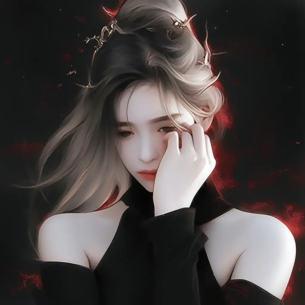 头像分享,流年似水,看不透的是红尘中镜花水月