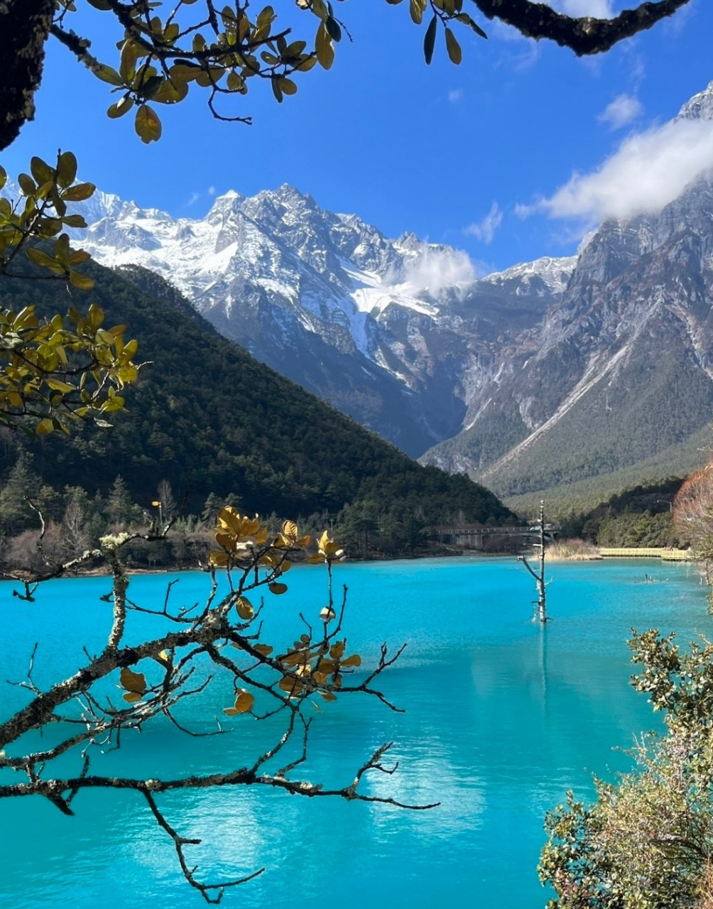 玉龙雪山真实图片图片