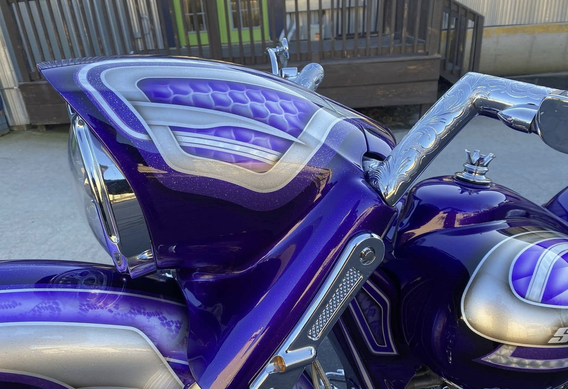 定制 | 百万级别的大玩具 哈雷路王road king bagger欣赏